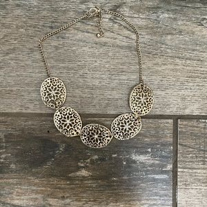 SOLD 3 for $10 Gold Collar Length Necklace